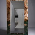 muebles3234 mirror with marble frame